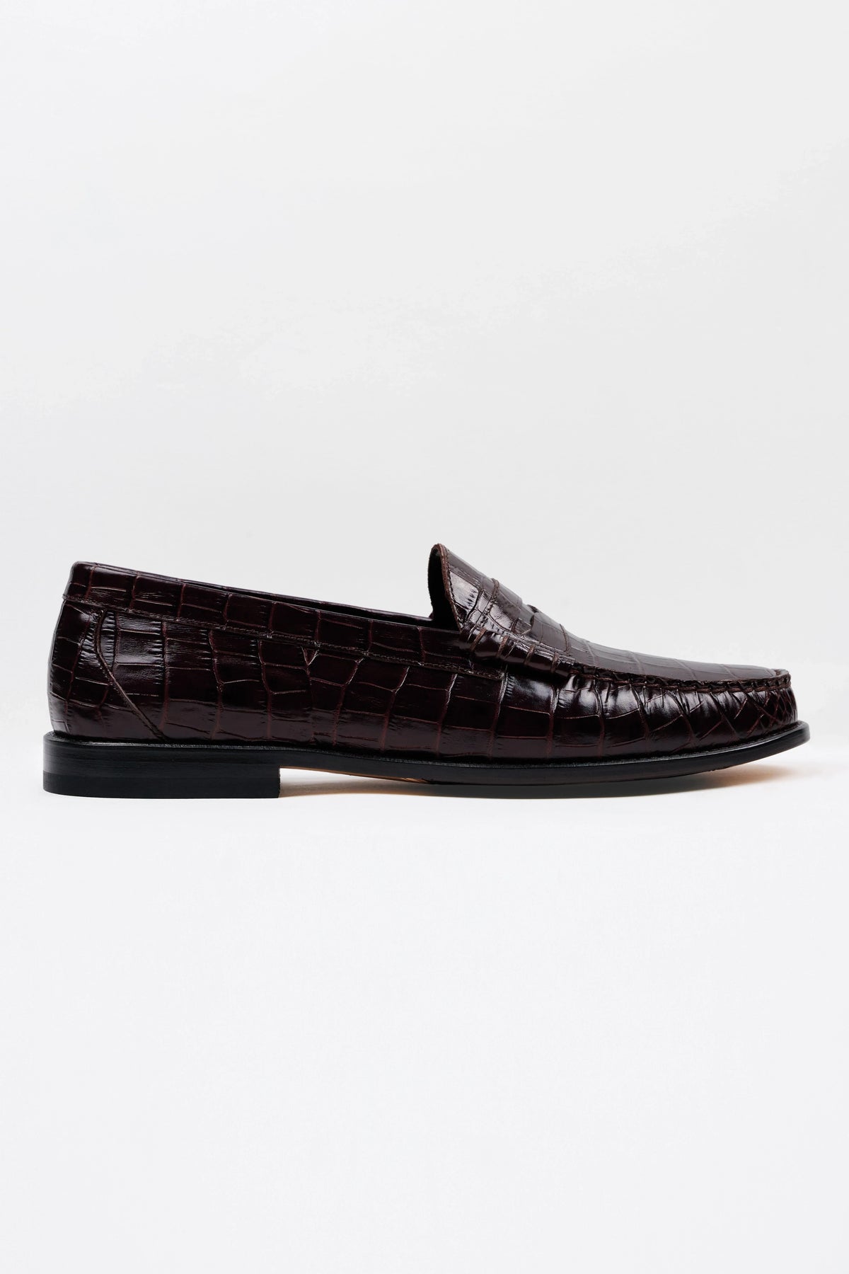 Crocodile Penny Loafer No.2,  Ayakkabı | Kundura