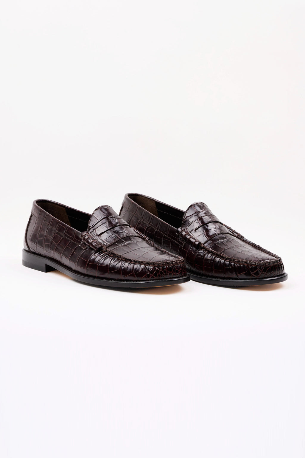 Crocodile Penny Loafer No.2,  Ayakkabı | Kundura